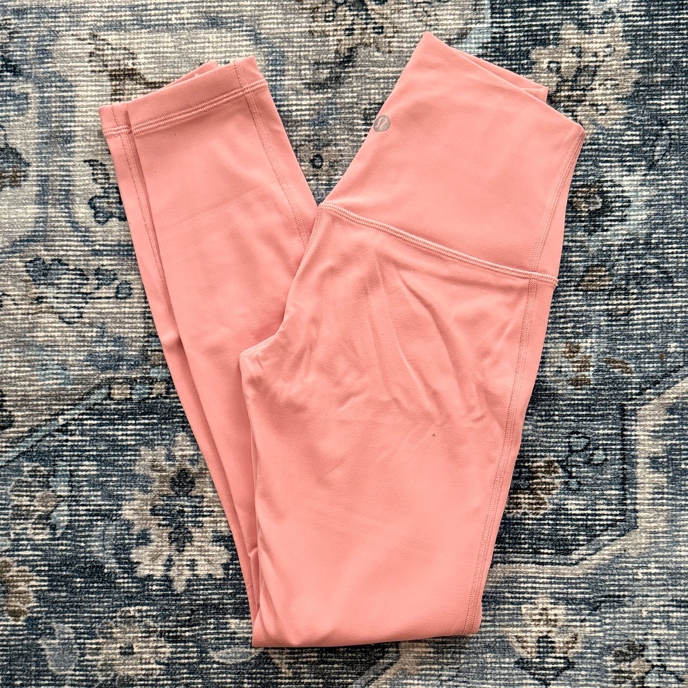 lululemon athletica Align Pink Leggings 25” size 2